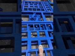 Detailliertes Vorzeigebild des seitlichen Rutschprüfgeräts mit Doppelachse für Fahrzeuge