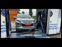 Testlinie für das mobile Fahrzeug Cartesykj