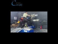 Zwei-Rad-Motorrad-Dynamometer bewerten die Leistung von Motorradmotoren