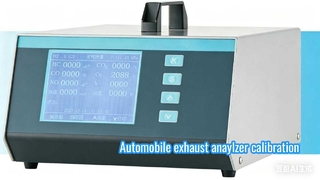 Kalibrierung des Emissionsgasanalysators MKA-502