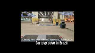 Cartesy neuer Koffer in Brasilien mit Seitenschlupfprüfgerät, Rollenbremsprüfgerät, Tachoprüfgerät