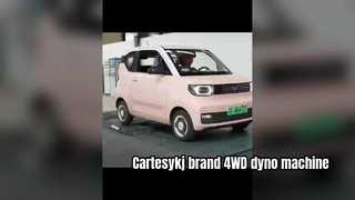 Cartesykj Marke 4WD Fahrzeug Chassis Dynamometer Pferdestärken Maschine Auto Dyno Radstand verstellbar