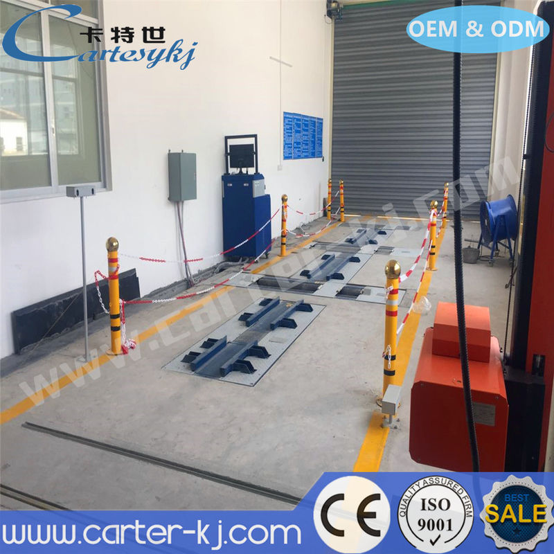 10kW Motor-Power-Motorrad-Tester-Linie für die genaue Prüfung der Bremsgeschwindigkeit und Last