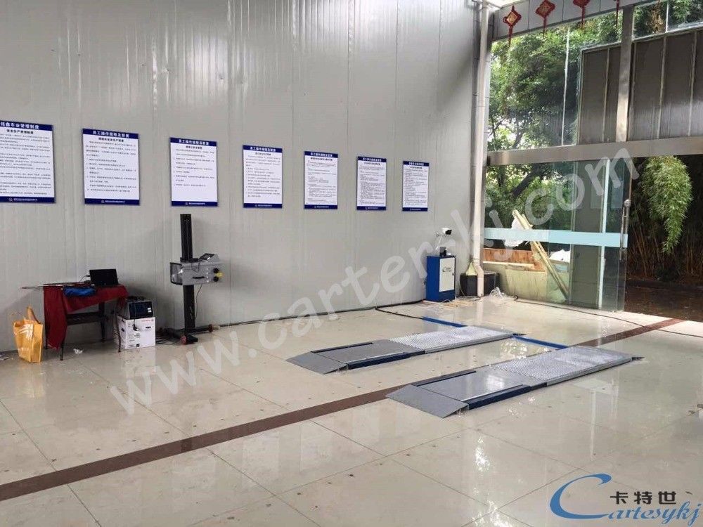 220V Spannung Ultraflache Platten-Testlinie für Autos Bremstest Lasttest Seitenführung