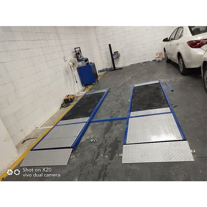 2004-2008 Jahr 10T Flachbremsprüfstand für PKW und LKW Professionelle Leistung