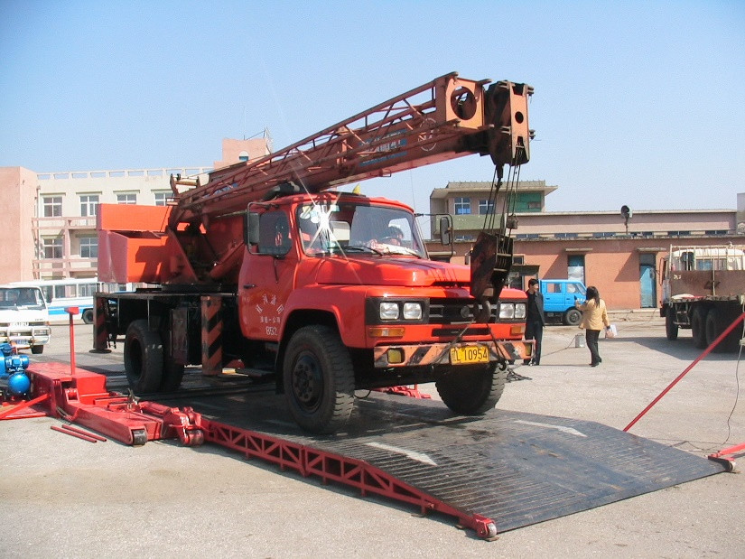 Arbeitsposition Mobilfahrzeugsicherheitsprüflinie 10000kg Last CTYJ-10 Mobilprüflinie