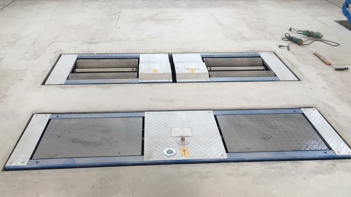 CTGT-3-3B 3-in-1-Fahrzeug-Prüflinie Doppelplatten-Rollbremstester 3000kg Seitenrutsch-Tester
