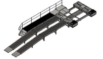 CTDCG-15 Auto Auto Dreiachsige Sechswalzfahrzeug Fahrgestell Dynamometer Pferdestärke Dynamometer