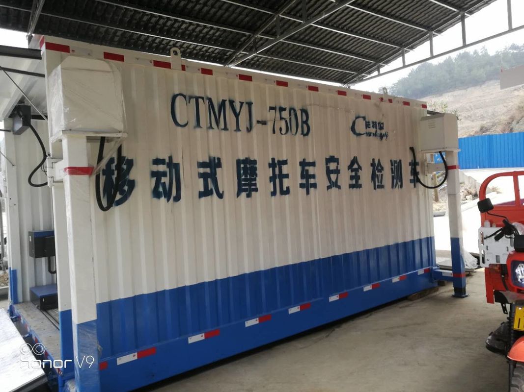 Cartesykj Mobile Motorrad-Testlinie, Sicherheitstestlinie, 700 kg Last, CTMYJ-750B, mobile Teststation
