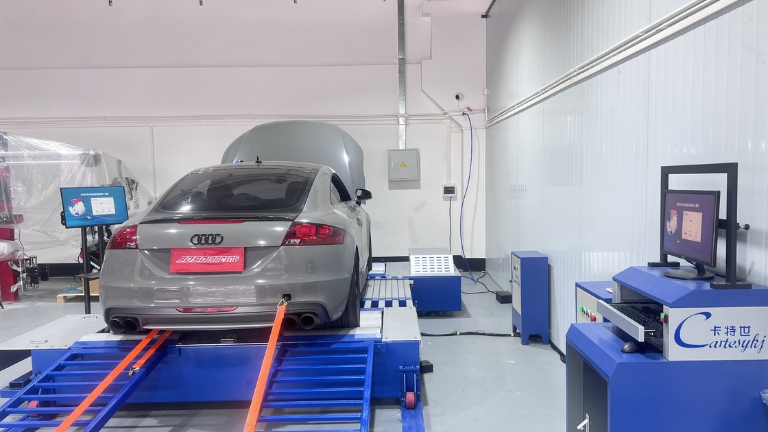 Fahrzeugfahrzeugprüflinie CTDCG-3-4WDA Fahrzeugchassis Dynamometer Pferdestelle