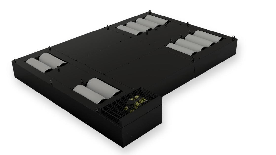 4WD-Prüfstand-Chassis-Dynamometer-Leistungsprüfstand mit 5 Rollen in Russland