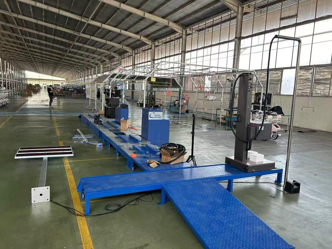 CTMT-300 Motorrad (EV) -Tester für zwei Räder Motorradsicherheitsprüflinie