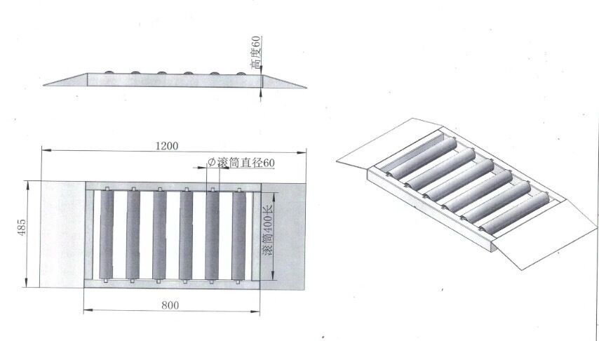 Fahrzeuginspektionsgeräte Portable CTZH Freeroller für Fahrzeuge mit 4WD