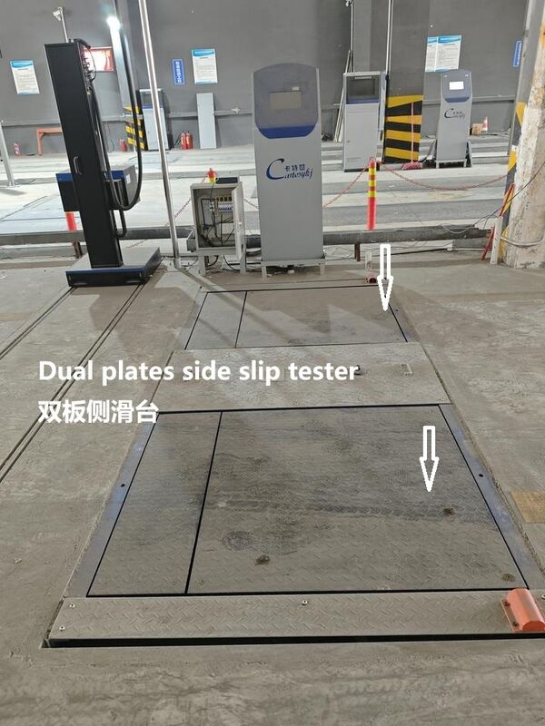 3 t Last CTCH-3 Fahrzeug Doppelseitiger Rutschprüfer Fahrzeug für Kraftfahrzeuge
