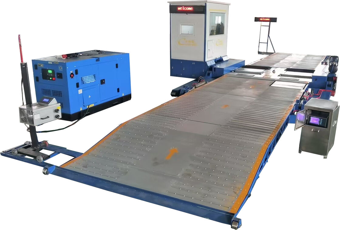 Arbeitsposition Mobilfahrzeugsicherheitsprüflinie 10000kg Last CTYJ-10 Mobilprüflinie