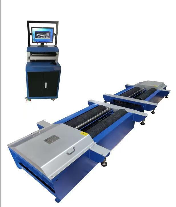 Cartesykj Marke CTFZ-13B Rollenbremsegerät Gegensatzkräfte Tester mit Achslast Anbringung 15T Fahrzeug Auto Bremseroller