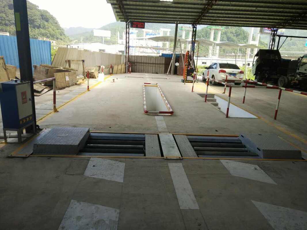 Cartesykj Marke CTFZ-13B Rollenbremsegerät Gegensatzkräfte Tester mit Achslast Anbringung 15T Fahrzeug Auto Bremseroller