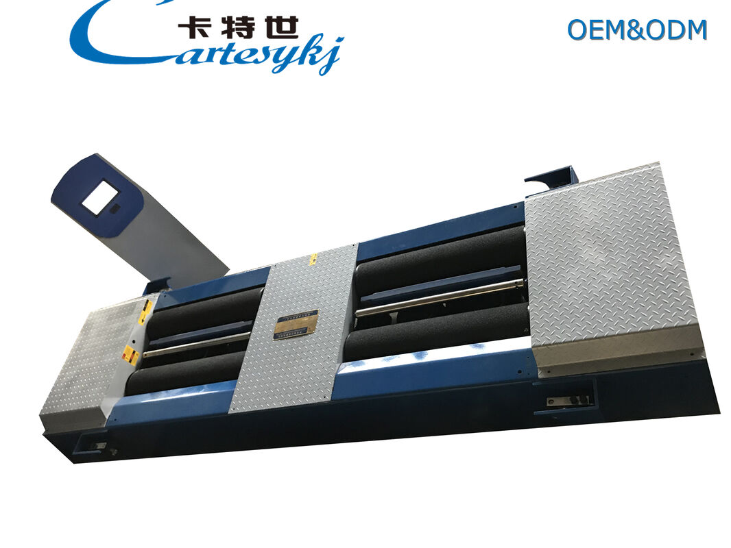 Cartesykj Marke CTFZ-13B Rollenbremsegerät Gegensatzkräfte Tester mit Achslast Anbringung 15T Fahrzeug Auto Bremseroller