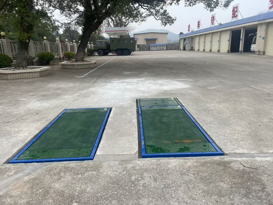 Cartesykj Luxus-Flachbremsprüfgerät 3T 10T 15T Fahrzeuginspektionsausrüstung Fahrzeugprüfstraße 2CTHPB-13 mit Seitenschlupfaufhängung Achslastbremsprüfgerät