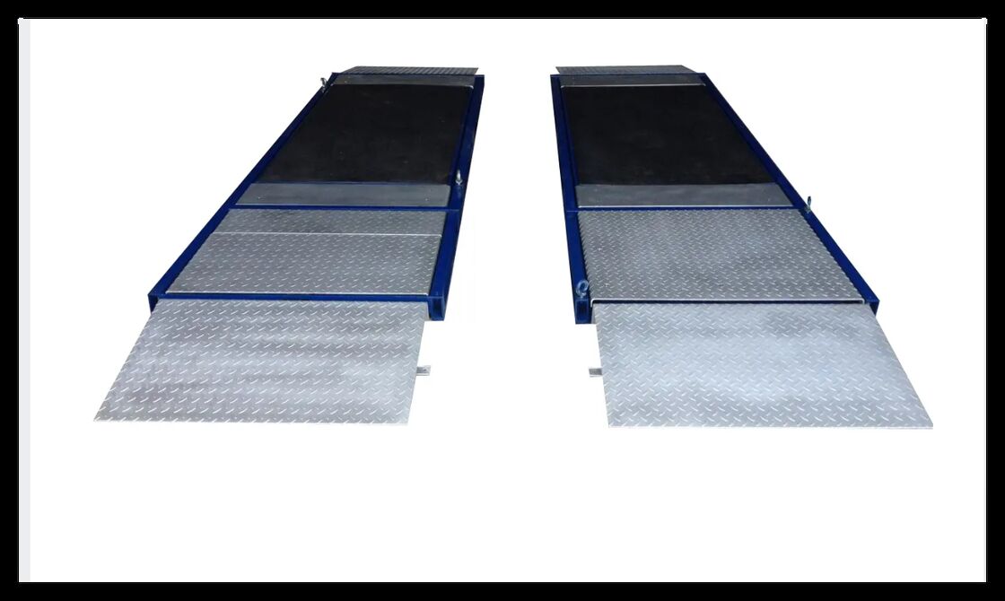 Cartesykj Luxus-Flachbremsprüfgerät 3T 10T 15T Fahrzeuginspektionsausrüstung Fahrzeugprüfstraße 2CTHPB-13 mit Seitenschlupfaufhängung Achslastbremsprüfgerät