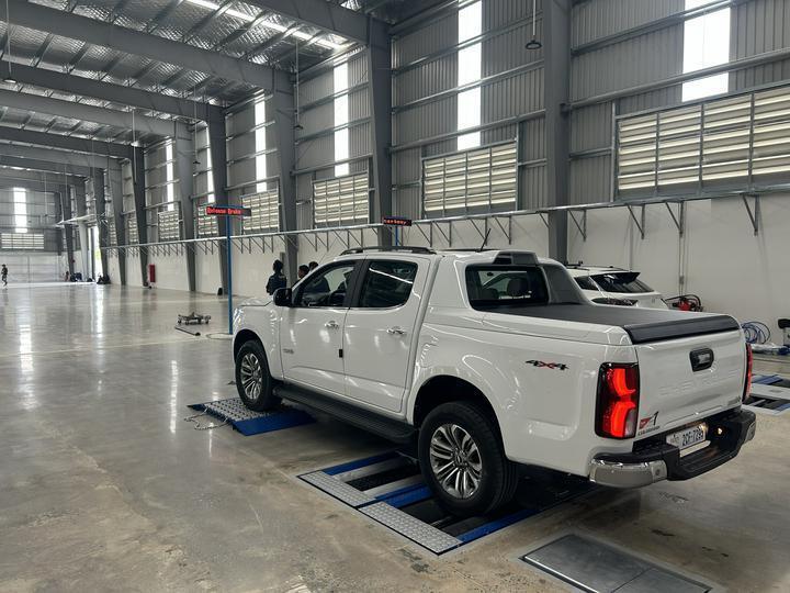 Cartesy Marke CTGT-3-3C Roller Trinity Fahrzeugtestlinie Rollenbremsprüfgerät mit Achslast-Einzelplatten-Seitenrutschprüfgerät für leichte Fahrzeuge