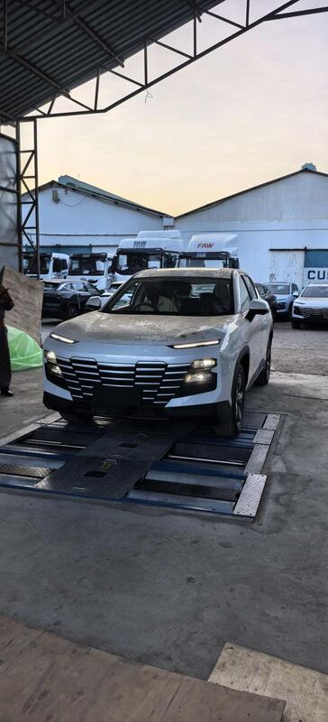 Cartesy Marke Kenia Fall 5-in-1 Rollenbremsenprüfgerät mit 4000kg Achslast Seitenschlupf Tacho Fahrwerksprüfer