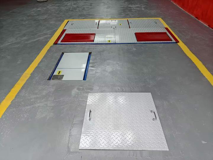 CTGT-3-4 Rollenfahrzeug 4-in-1-Prüflinie Rollenbremstester mit Achsbelastung Einfachplattenseitenrutsch-Tester Aufhängungstest Stoßdämpfungstester