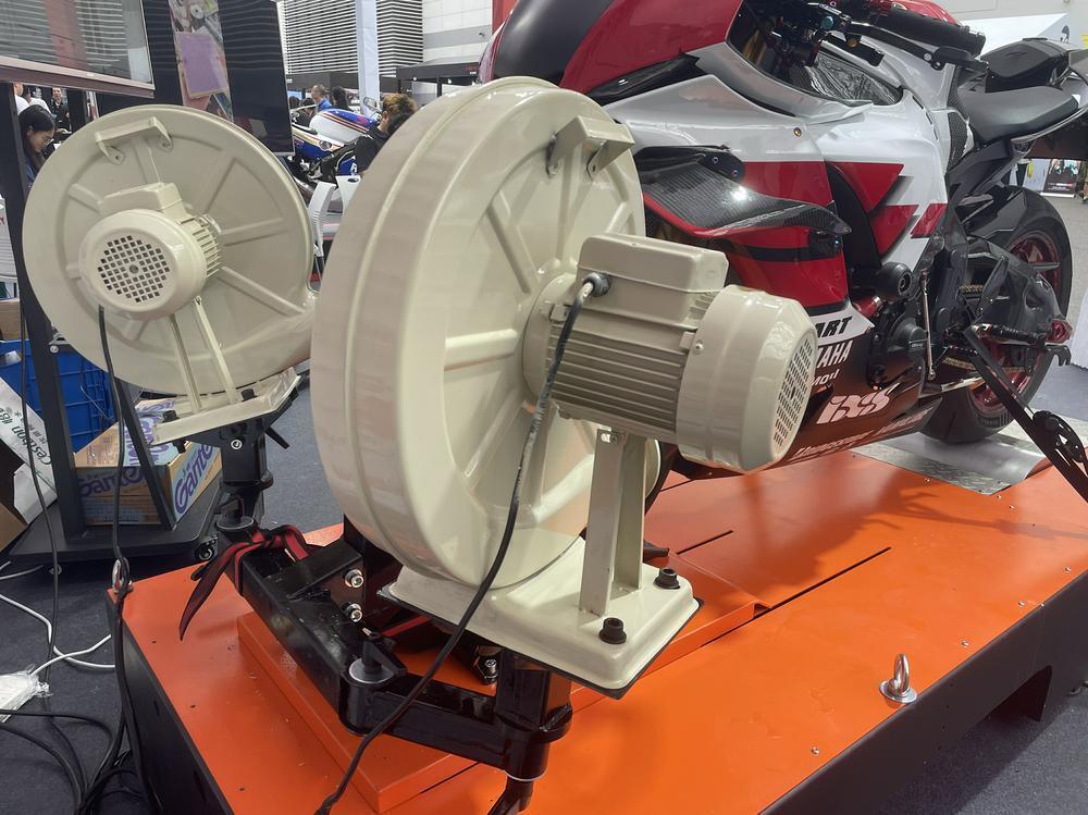 2 Räder Motorrad Fahrgestell Dynamometer Tester Geschwindigkeitsmesser Tester Roller Bremse Tester integrierte Prüfbank
