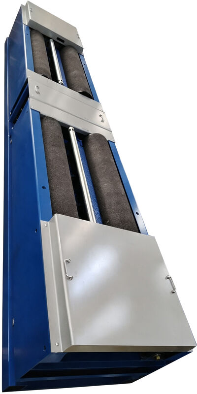 Cartesykj Marke CTFZ-15B Roller Bremstester Gegensatzkräfte Tester mit Achslastbefestigung 15T Fahrzeug Auto Bremseroller