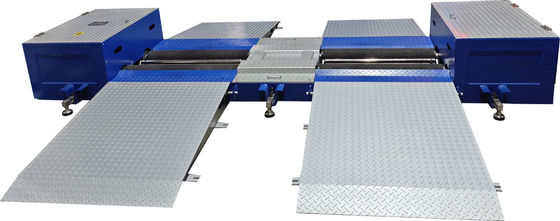 CTZD-2500M Tragbare bewegliche Lkw-Rollbremsprüfer für Fahrzeugprüflinie 3T