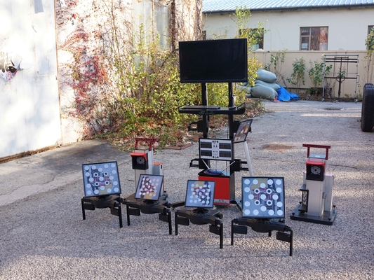 Cartesykj Portable bewegliche 3D-Rad-Ausrichtung für Auto & LKW 3 Kamera-Technologie