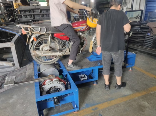 Rollenprüfstand für 2 Räder Motorrad Einzelrolle CTMTDCG-3W
