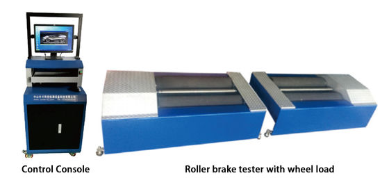 Lkw-Roller-Bremstester-Gürtel Fahrzeugkontrollausrüstung 4 t Ladekapazität CTFZ-3B Hebetestmaschine